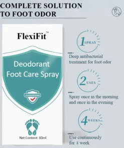 FlexiFit™ Deodorant Foot Care Spray
