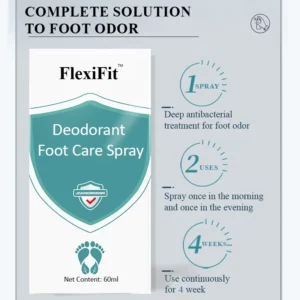 FlexiFit™ Deodorant Foot Care Spray
