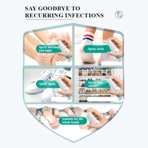 FlexiFit™ Deodorant Foot Care Spray