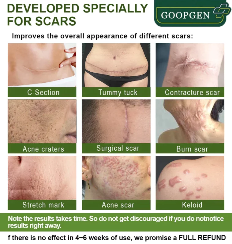 Sèrum avançat de reparació de cicatrius GOOPGEN™