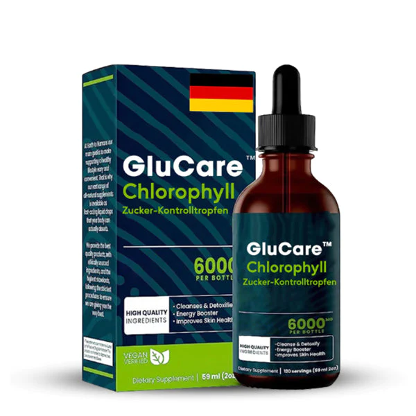 GluCare™ Klorofil-Zucker-Kontrolltropfen