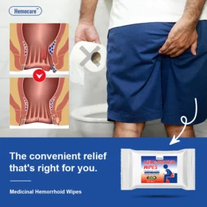 Hemocare™ Medicinal Hemorrhoid Wipes