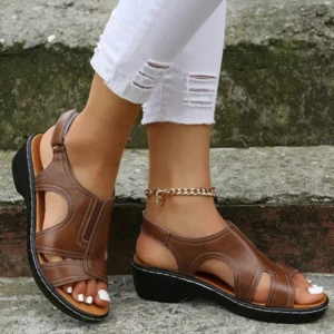 Jhizel™ Orthopaedic wedge sandals