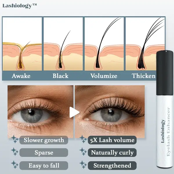 Lashiology™ թարթիչների աճի ինտենսիվ շիճուկ