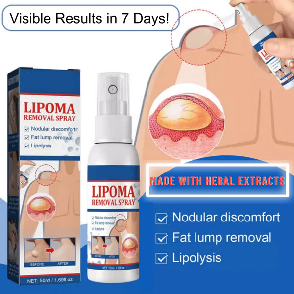 Örtspray för borttagning av lipom