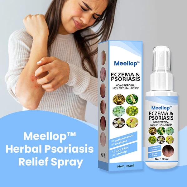 Meellop™ zeliščni sprej za lajšanje psoriaze