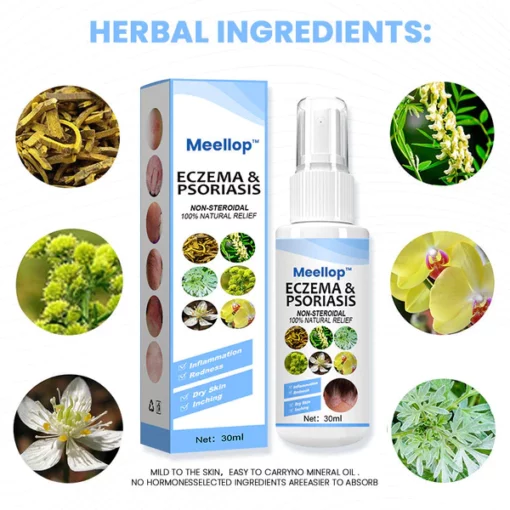 Meellop™ Herbal Psoriasis Relief Spray