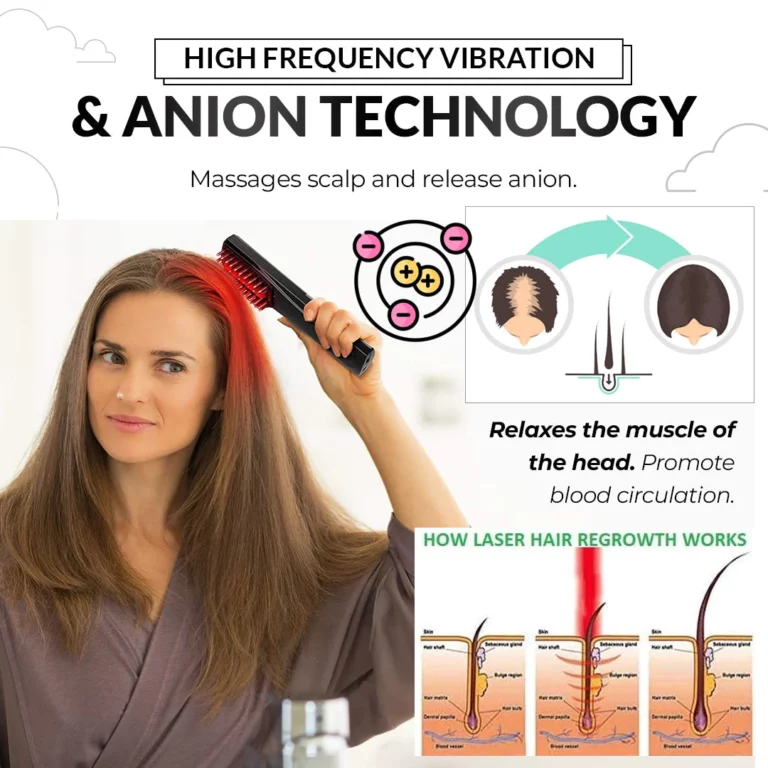 Multi-funktionell Haarwachstum Massage Kamm