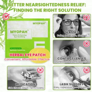 MyoPah™ Herbal Nearsightedness Eye Patch