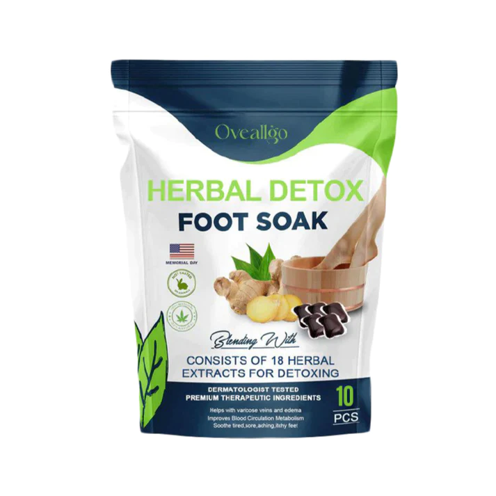 Oveallgo™ Natural Detox Blood Sugar Balance Foot Soak Beads