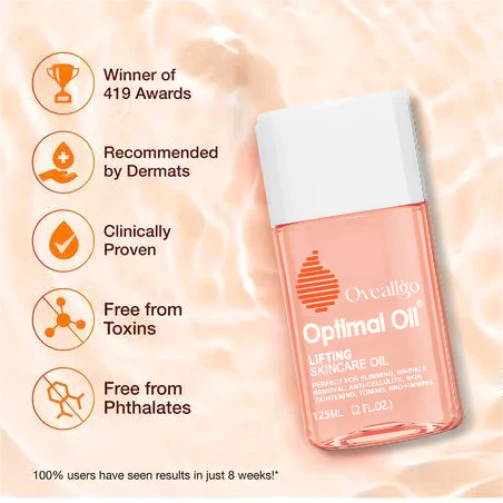 Oveallgo ™ Optimal Oil®Collagen Boost Sirming & Lifting Skincare Oil. زيت العناية بالبشرة