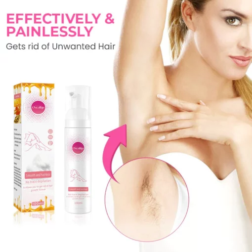 Oveallgo™ SmoothSweep Beeswax Hair Removal Mousse