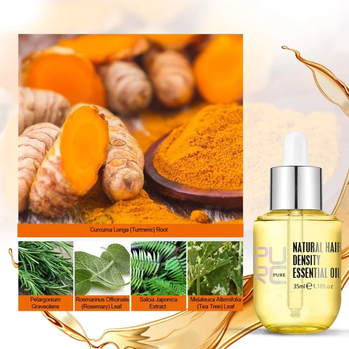 PURC Natural Regrowth Essence & Hair Density Essential Oil Set
