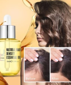 PURC Natural Hair Regrowth Essence & Hair Density Essential Oil Set