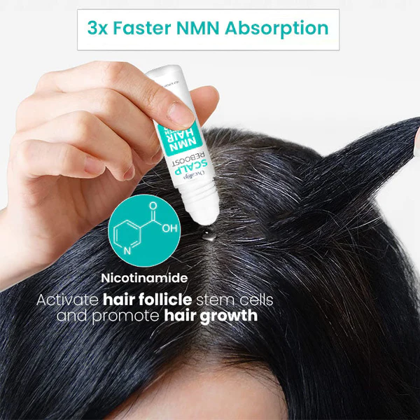 Ролери за раст на косата Peaufit™ ScalpReboost Ultra NMN
