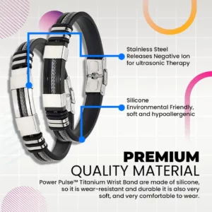 Power Pulse™ Titanium Wrist Band