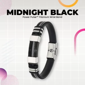 Power Pulse™ Titanium Wrist Band