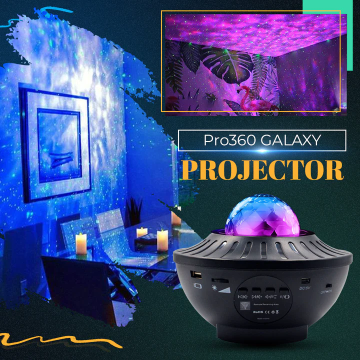 Taflunydd Galaxy Pro360