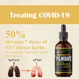 PulmoSafe™ Natural Lung Cleansing Herbal Drops