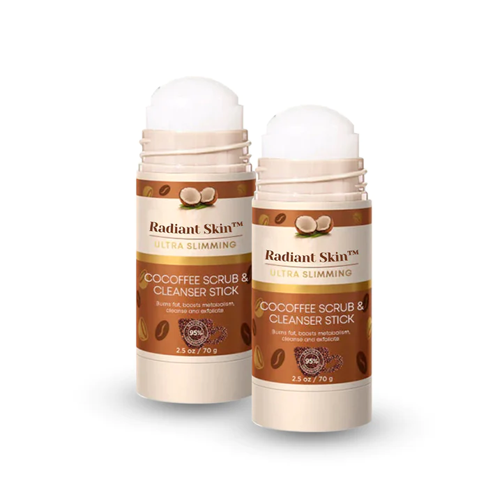 Radiant Skin™ Coffee Scrub eta Garbiketa Stick