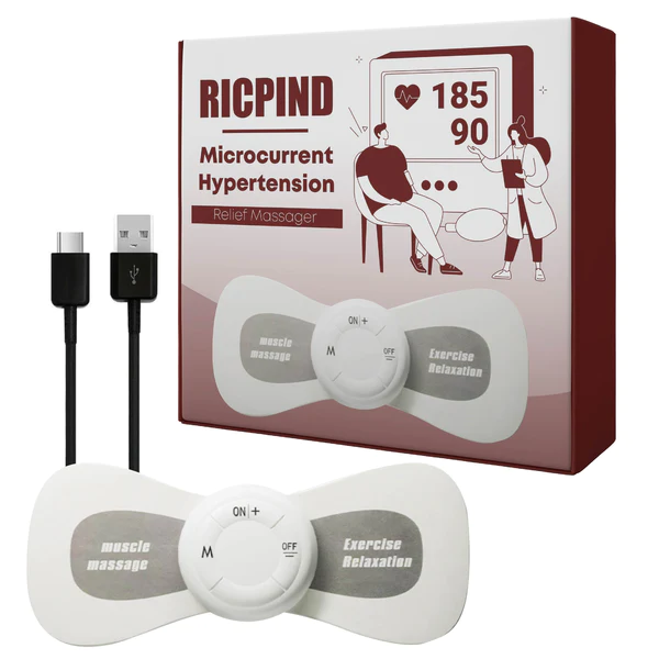 Ricpind Microcurrent Hypertension Relief Massager