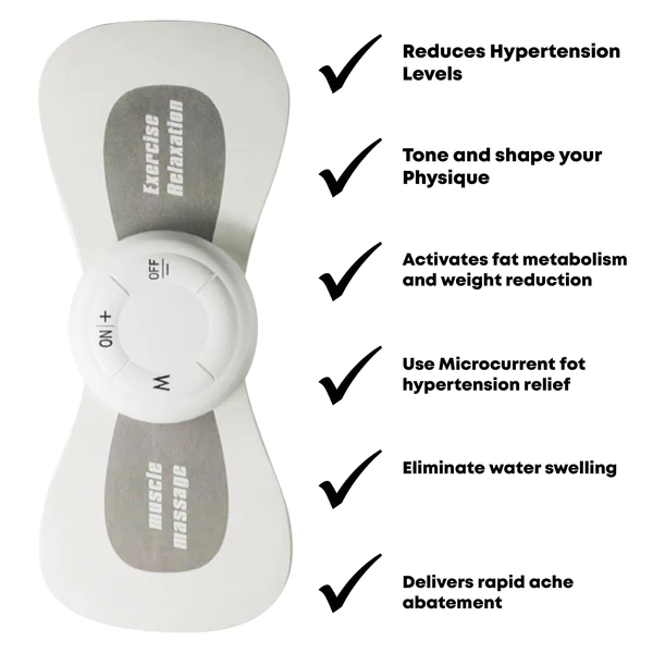 Ricpind Microcurrent Hypertension Relief Massager