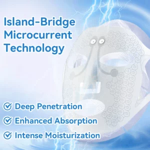 Siluce™ Soft Silicone Microcurrent Facial Mask Device for Firmer Toned Skin