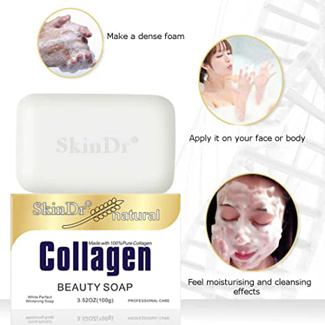 SkinDr®Natural Collagen Boost מיצוק והרמת סבון יופי