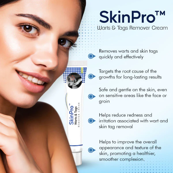 SkinPro™ Warts & Awọn afi Iyọkuro Ipara