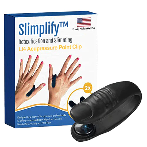 Slimplify™ Detoksifikasi dan Klip Titik Akupresur Slimming LI4