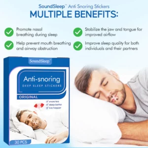 SoundSleep™ Anti Snoring Stickers