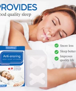 SoundSleep™ Anti Snoring Stickers