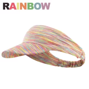 Sports Sun Visor Ponytail Headband Cap