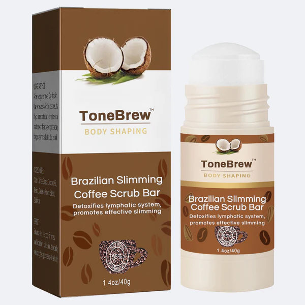 ToneBrew™ 巴西瘦身咖啡磨砂棒