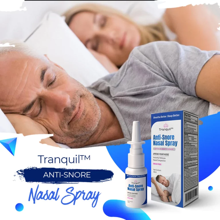 Tranquil™ neusspray tegen snurken