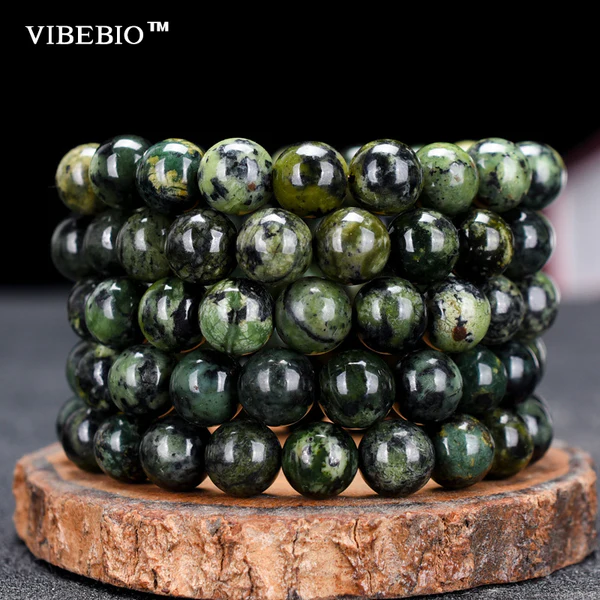 Vòng tay trị liệu từ tính bằng đá VibeBio™ Medicinal King Stone