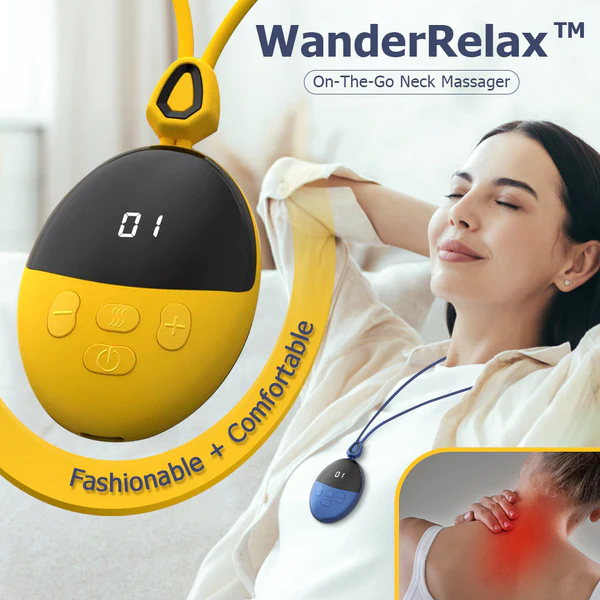 WanderRelax™ On-To-Go 智能颈部按摩器