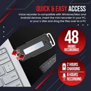 WhisperWatcher™ USB Disguised Voice Recorder
