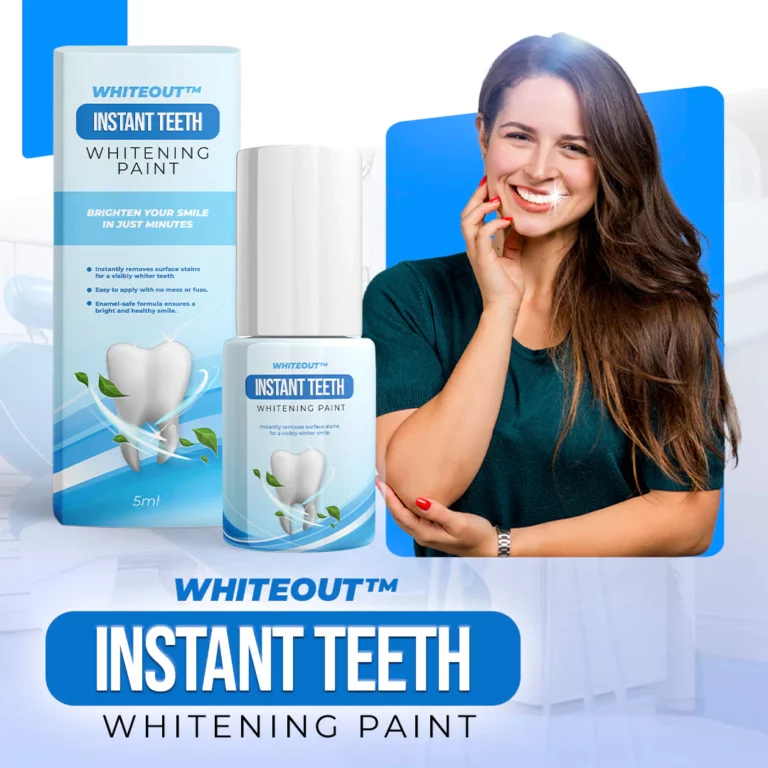 WhiteOut™ farba na okamžité bielenie zubov