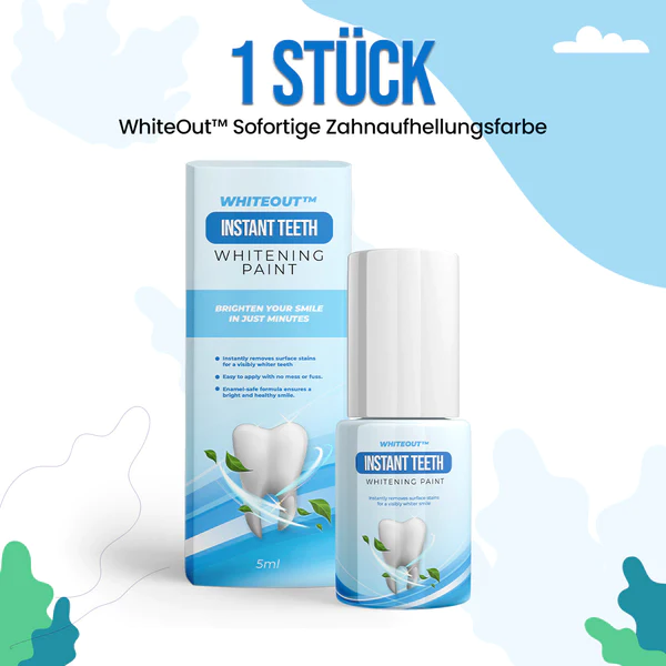 I-WhiteOut™ Sofortige Zahnaufhelungsfarbe