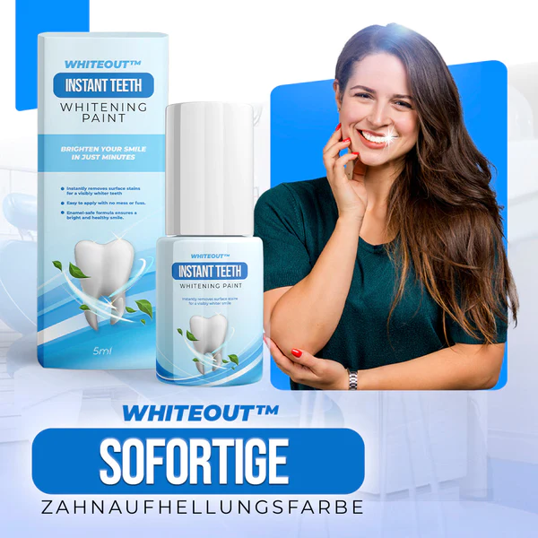 WhiteOut™ Sofortige Zahnaufhelungsfarbe