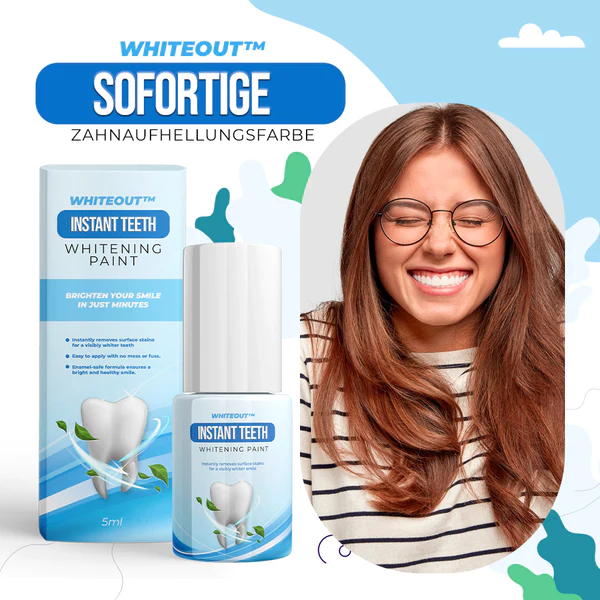 WhiteOut™ Sofortige Zahnaufhellungsbarve