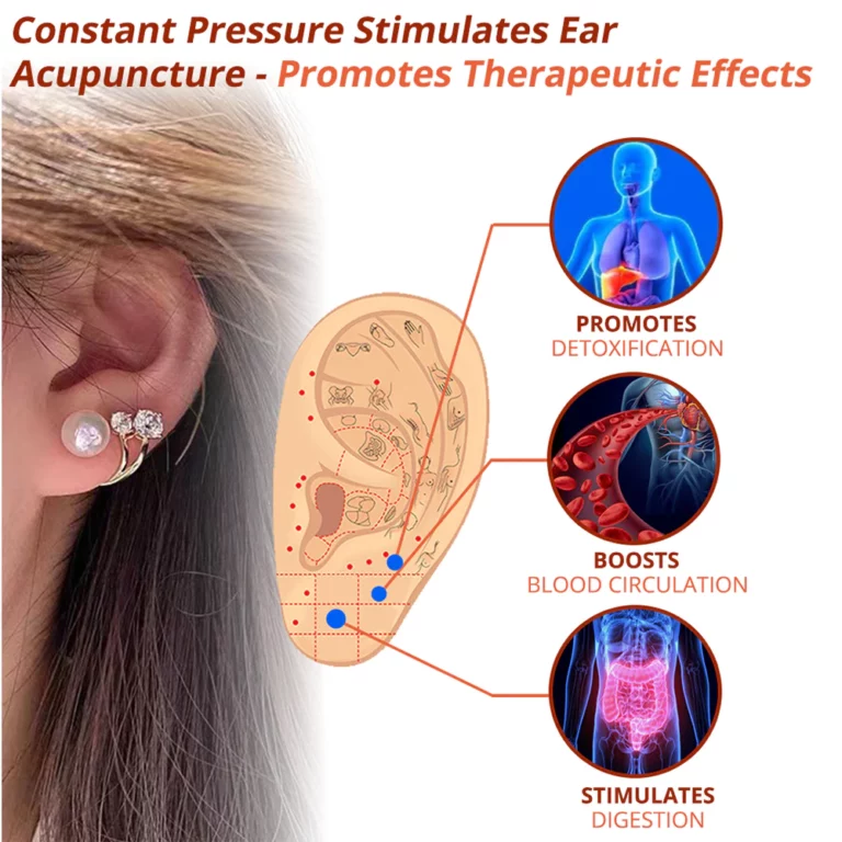Flysmus™ Boucles d'oreilles Lymphvity MagneTherapy Pyrrhotite