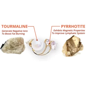 flysmus™ Lymphvity MagneTherapy Pyrrhotite Earrings