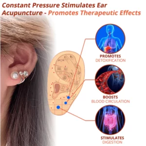 flysmus™ Lymphvity MagneTherapy Pyrrhotite Ohrringe