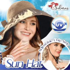 Модни летњи шешир за заштиту од сунца од 360°