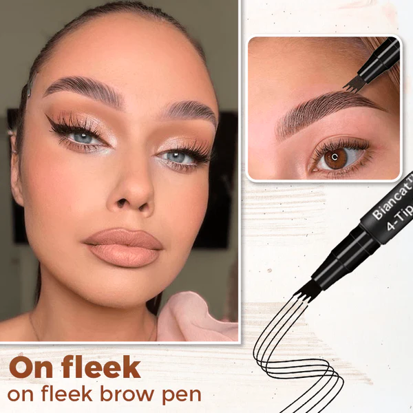 Biancat FineStroke 4-Tip Micro-blade Brow Pen - Image 4