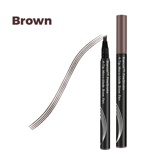 Biancat FineStroke 4-Tip Micro-blade Brow Pen - Image 10