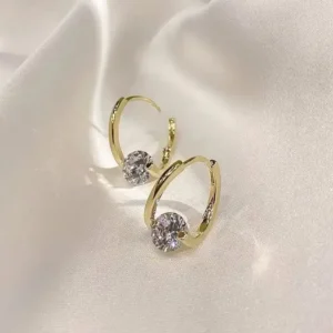 Alternative view of CC Halolux Lymphvity Germanium Earrings