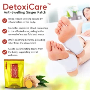 Alternative view of DetoxiCare Anti-Swelling Ginger Patch